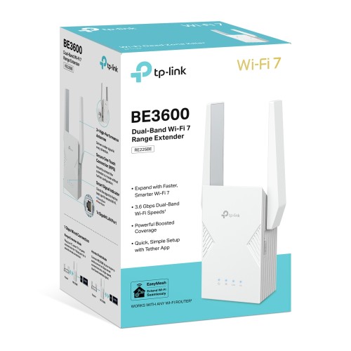 TP-Link RE225BE İki diapazonlu Wi-Fi 7 Siqnal gücləndirici BE3600