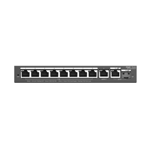 10-Port Gigabit Smart PoE Switch Reyee RG-ES210GS-P