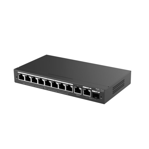 10-Port Gigabit Smart PoE Switch Reyee RG-ES210GS-P