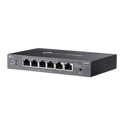TP-Link ES206GP 6 Port Gigabit PoE+ Omada Switch