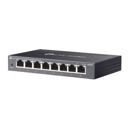 TP-Link ES208GP 8 Portlu PoE+ Gigabit Omada Switch