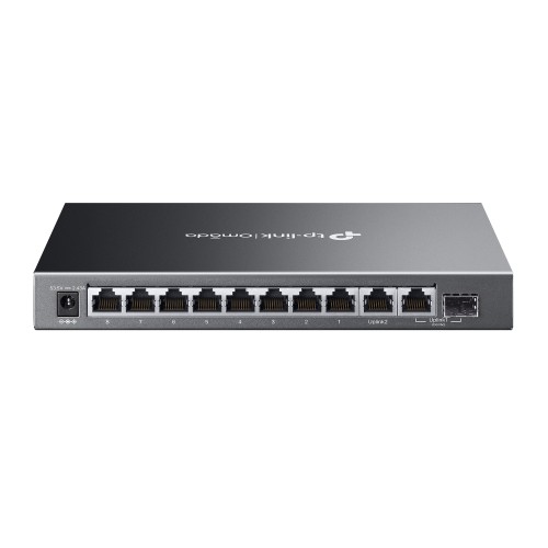 TP-Link ES210GMP 8 PoE+ Portlu Gigabit Omada Switch