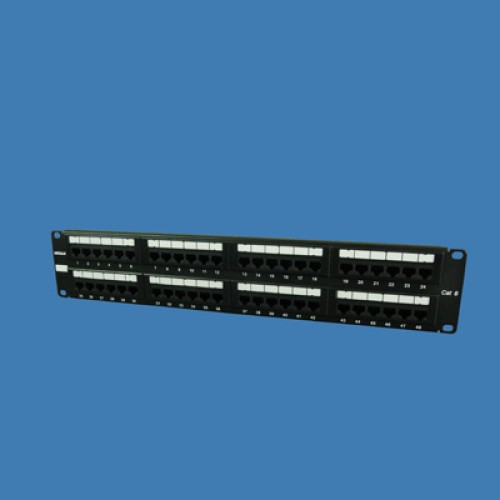 48-Портовая CAT6 UTP Патч-панель (IDC Style) Linkbasic PND48-UC6