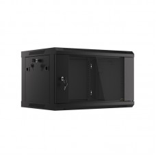 VOLTAM VR-6404 Rack Cabinet, 4U, 600x450x280 mm, Wall mounted