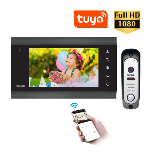 IP видеодомофон с 7" FHD экраном VOLTAM VD-06