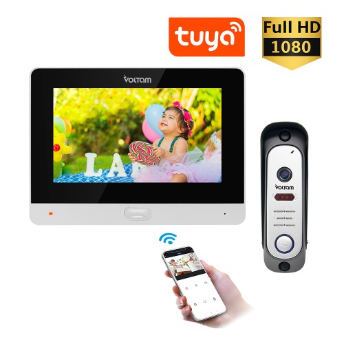 IP видеодомофон с 7" FHD IPS экраном VOLTAM VD-10