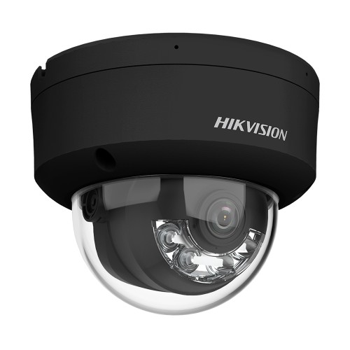 Hikvision DS-2CD2123G2-LIS2U Black 2 MP IP Kamera, AcuSense, iki mikrofonlu