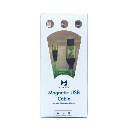 Magnetic Cable 3in1 3A With Flowing LED light MOBAKS MC-41