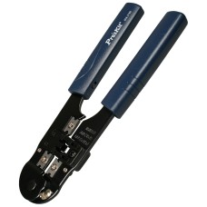 Universal kəsici və sıxıcı alət Pro'sKit 808-376B, 2/4/6 kontakt telefon kabelləri, UTP/STP kabel üçün