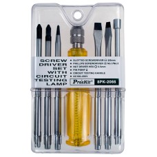 Сменная отвертка 8PK-2066  7Pcs S/D